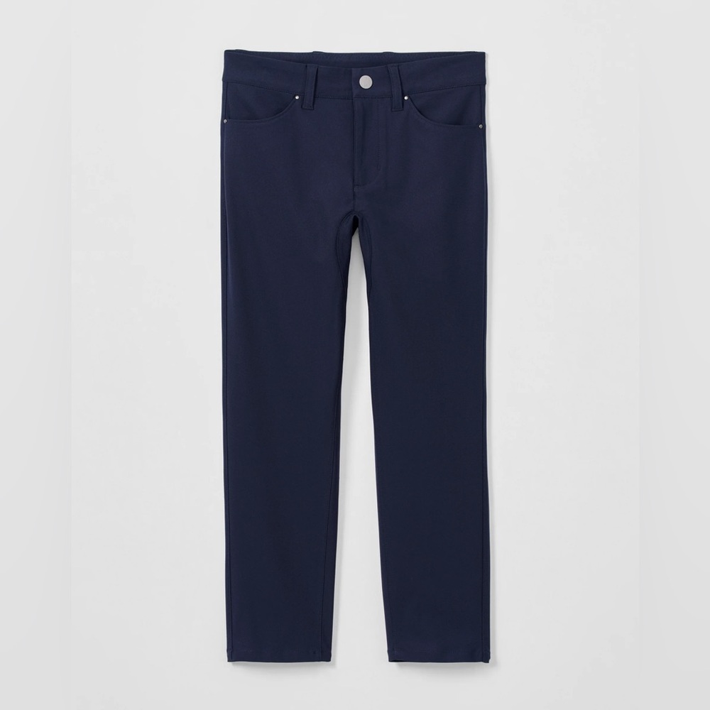 JOHNNIE-O Boys Cross Country PrepFormance Navy Blue Chino Pants